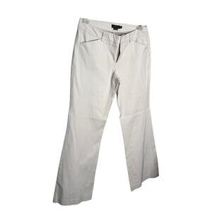 Womyn Womens Stretch Wide Leg Flare Pants Mid Rise Pants Beige Size 10 NEW